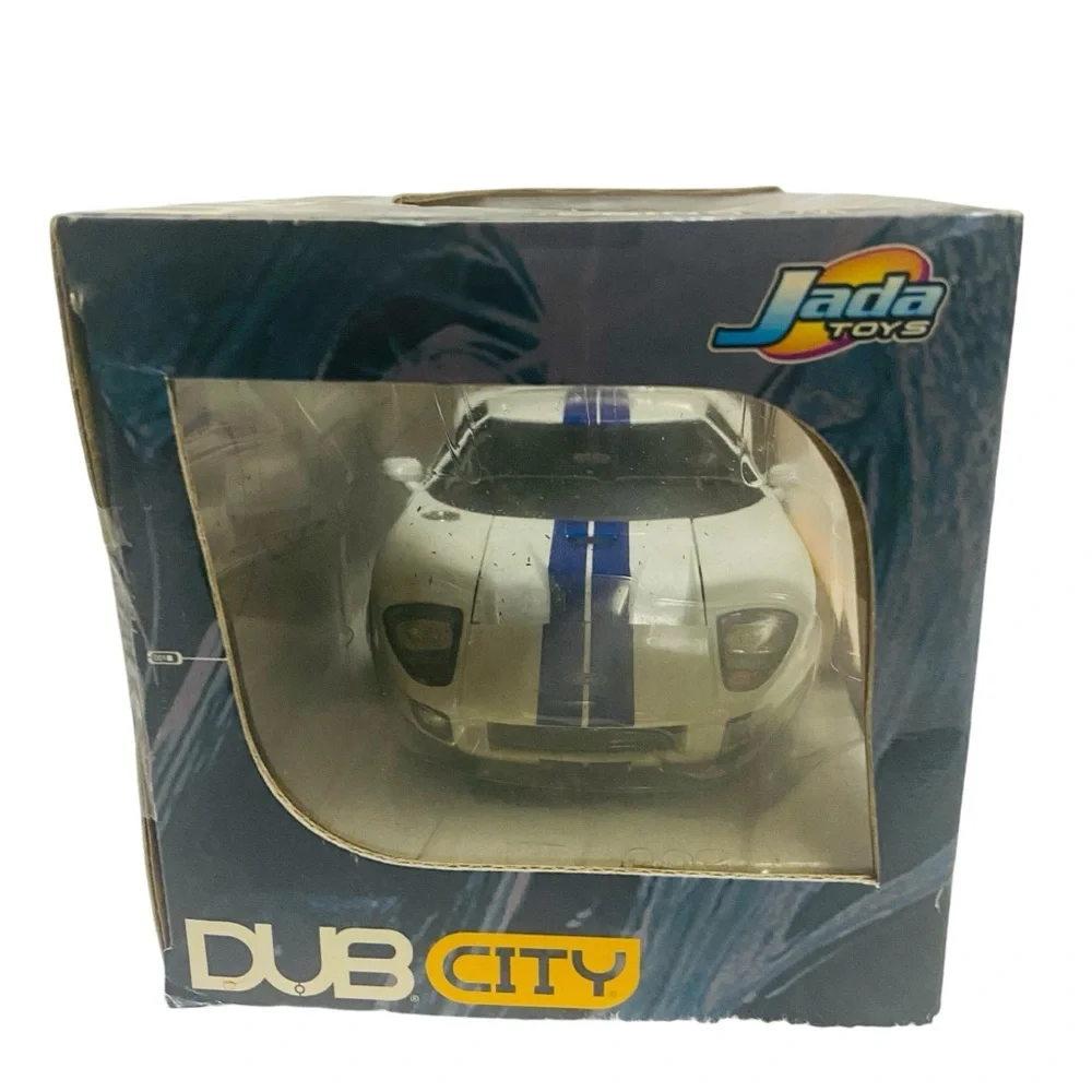 Jada Toys Dub City 2005 Ford GT Euro Spec 1:24 Die Cast White Sealed